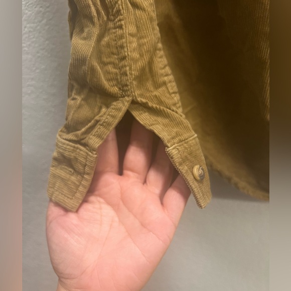 Vans Overtime Rose Corduroy Button Up Shirt - Picture 5 of 8